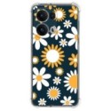 Funda Silicona Antigolpes para Oppo Reno 13 Pro 5G diseño Flores 08 Dibujos