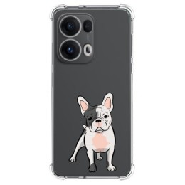 Funda Silicona Antigolpes para Oppo Reno 13 Pro 5G diseño Perros 06 Dibujos