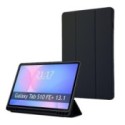 Funda con tapa Smart para Samsung Galaxy Tab S10 FE+ Plus color Negra