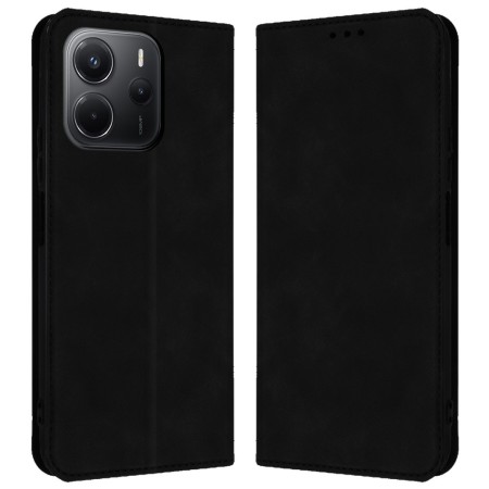 Funda Libro de Polipiel con tarjetero para Xiaomi Redmi Note 14 4G color Negra
