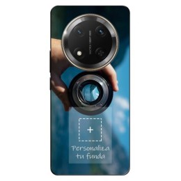 Personaliza tu Funda Silicona Gel Tpu Negra con tu Fotografia para Huawei Honor Magic 7 Lite 5G Dibujo Personalizada