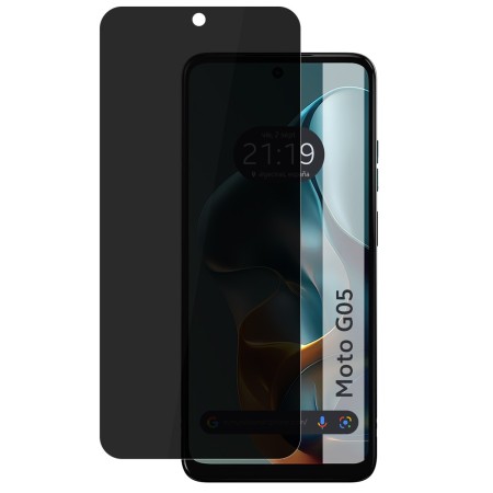 Protector Pantalla Hidrogel Privacidad Antiespías para Motorola Moto G05 / E15