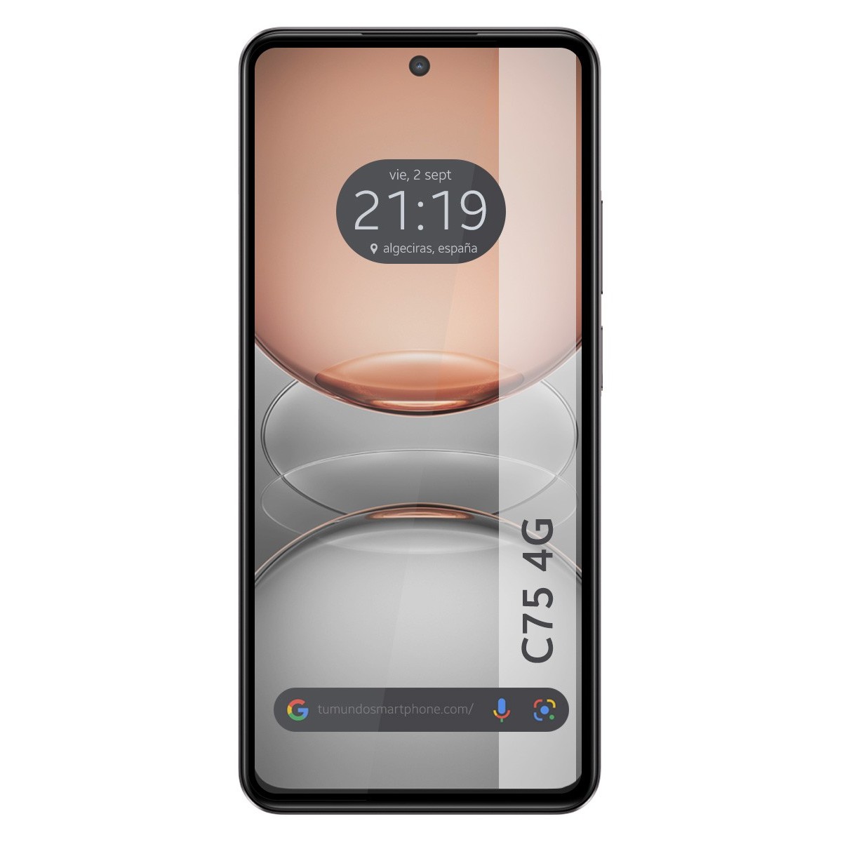 Protector Cristal Templado Completo 5D Full Glue Negro para Realme C75 Vidrio