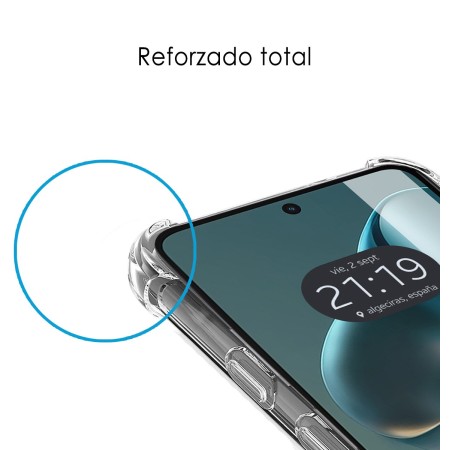 Funda Silicona Antigolpes Transparente para Motorola Moto G05 / E15