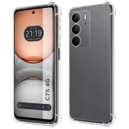 Funda Silicona Antigolpes Transparente para Realme C75