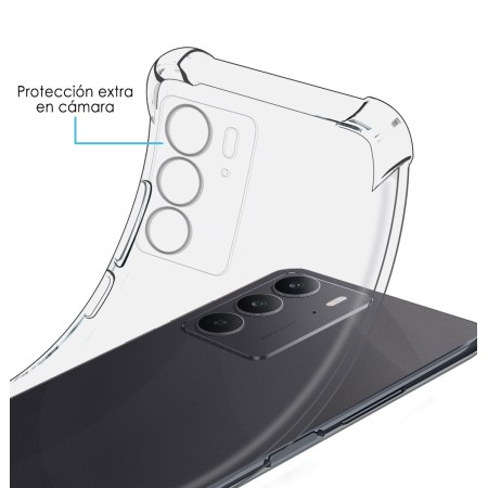 Funda Silicona Antigolpes Transparente para Realme C75