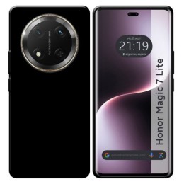 Funda Silicona Gel TPU Negra para Huawei Honor Magic 7 Lite 5G