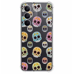 Funda Silicona Antigolpes para Realme C75 diseño Catrina Dibujos