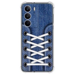 Funda Silicona Antigolpes para Realme C75 diseño Zapatillas 01 Dibujos