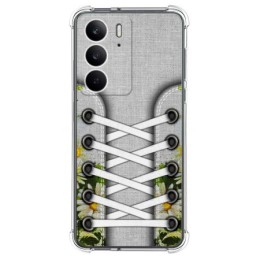 Funda Silicona Antigolpes para Realme C75 diseño Zapatillas 08 Dibujos