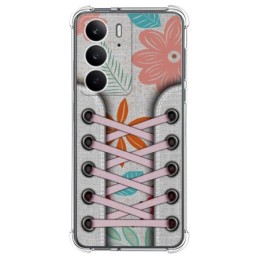 Funda Silicona Antigolpes para Realme C75 diseño Zapatillas 09 Dibujos