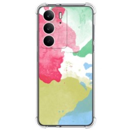 Funda Silicona Antigolpes para Realme C75 diseño Acuarela 02 Dibujos