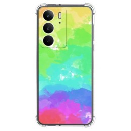 Funda Silicona Antigolpes para Realme C75 diseño Acuarela 03 Dibujos
