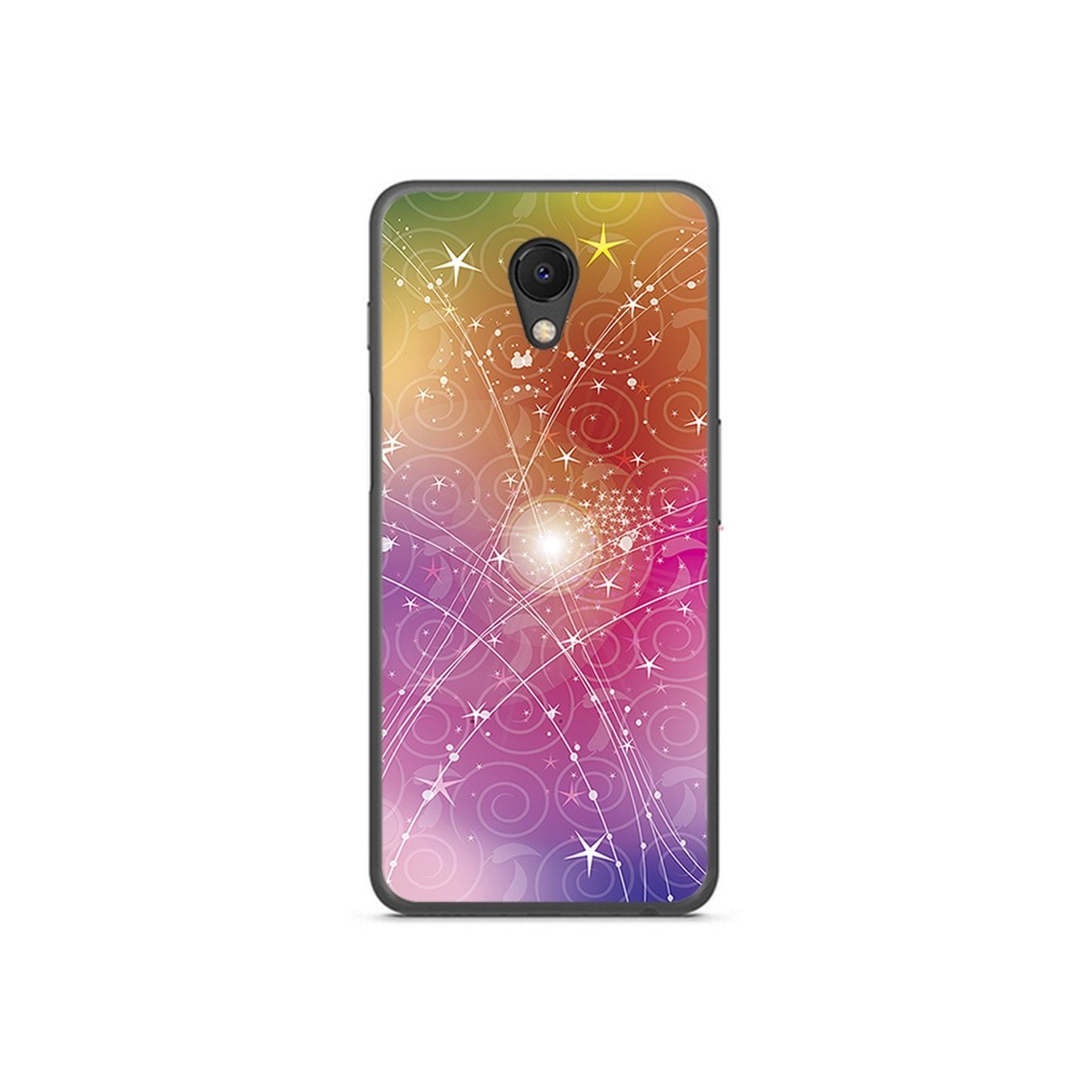 Funda Gel Tpu para Meizu M6S Diseño Abstracto Dibujos