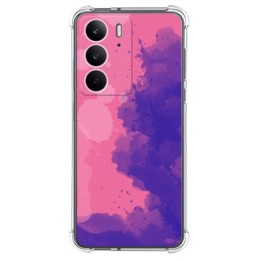 Funda Silicona Antigolpes para Realme C75 diseño Acuarela 07 Dibujos