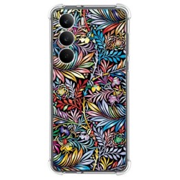 Funda Silicona Antigolpes para Realme C75 diseño Flores 04 Dibujos