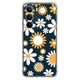 Funda Silicona Antigolpes para Realme C75 diseño Flores 08 Dibujos