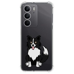 Funda Silicona Antigolpes para Realme C75 diseño Perros 01 Dibujos