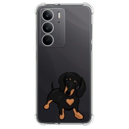 Funda Silicona Antigolpes para Realme C75 diseño Perros 04 Dibujos