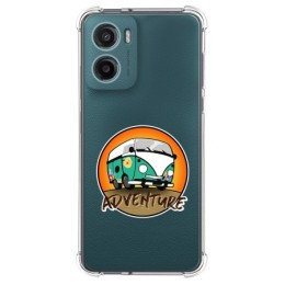 Funda Silicona Antigolpes para Motorola Moto G05 / E15 diseño Adventure Dibujos