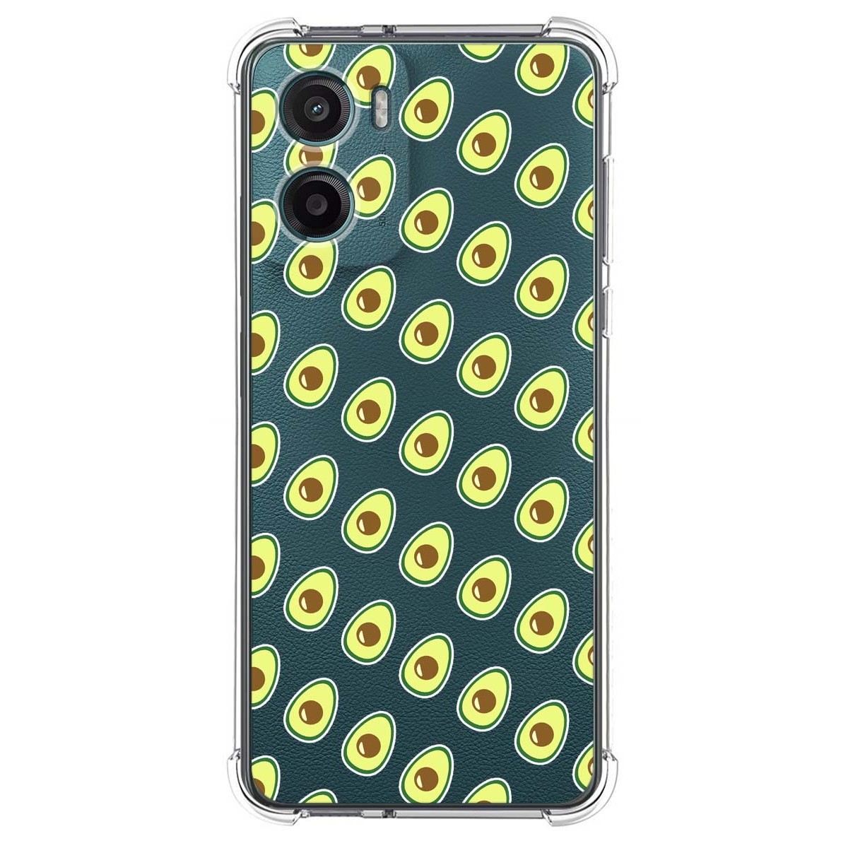 Funda Silicona Antigolpes para Motorola Moto G05 / E15 diseño Aguacate Dibujos