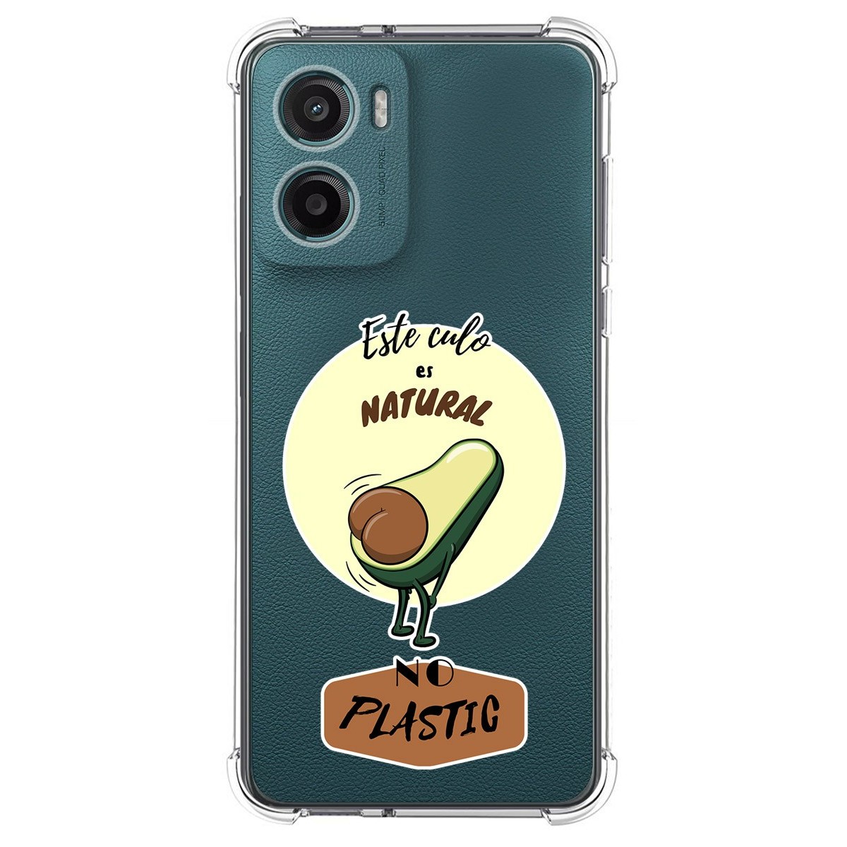 Funda Silicona Antigolpes para Motorola Moto G05 / E15 diseño Culo Natural Dibujos