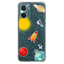 Funda Silicona Antigolpes para Motorola Moto G05 / E15 diseño Espacio Dibujos