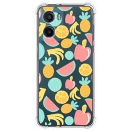 Funda Silicona Antigolpes para Motorola Moto G05 / E15 diseño Frutas 02 Dibujos
