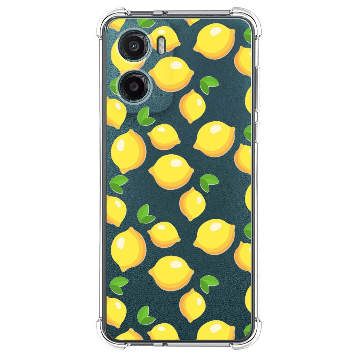 Funda Silicona Antigolpes para Motorola Moto G05 / E15 diseño Limones Dibujos