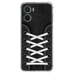 Funda Silicona Antigolpes para Motorola Moto G05 / E15 diseño Zapatillas 02 Dibujos