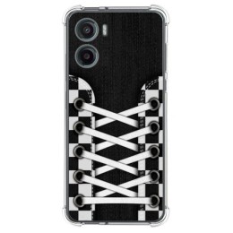 Funda Silicona Antigolpes para Motorola Moto G05 / E15 diseño Zapatillas 03 Dibujos