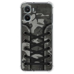 Funda Silicona Antigolpes para Motorola Moto G05 / E15 diseño Zapatillas 15 Dibujos