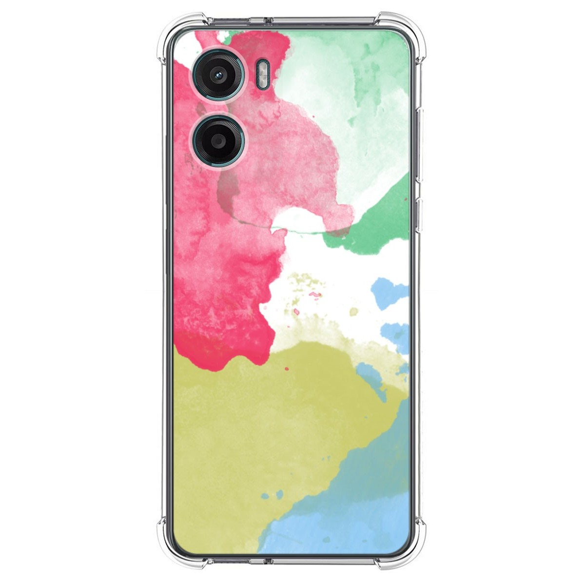 Funda Silicona Antigolpes para Motorola Moto G05 / E15 diseño Acuarela 02 Dibujos