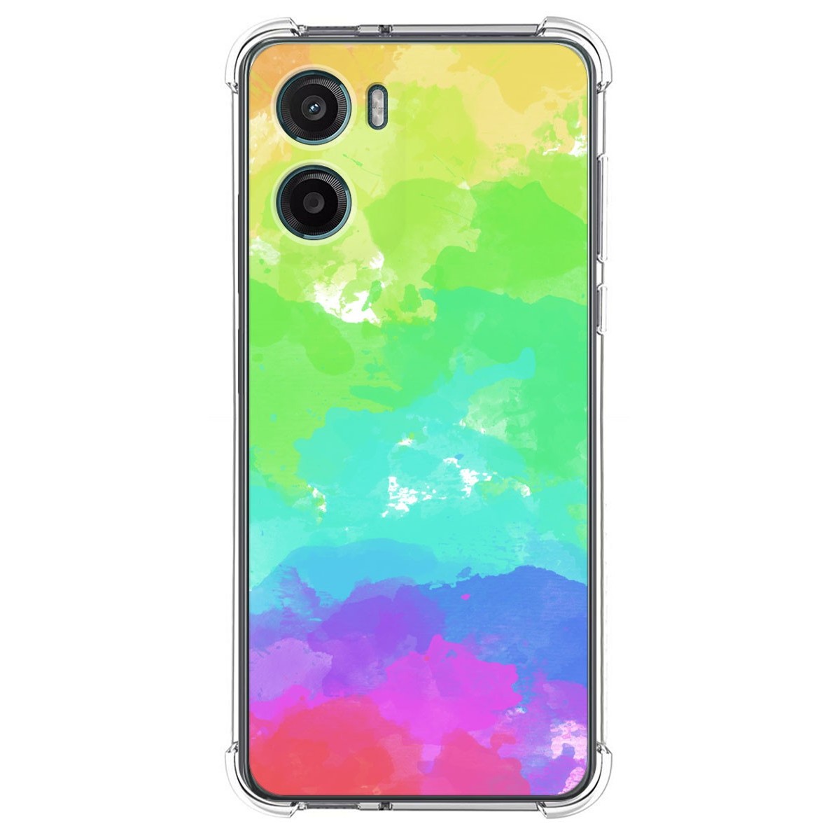 Funda Silicona Antigolpes para Motorola Moto G05 / E15 diseño Acuarela 03 Dibujos