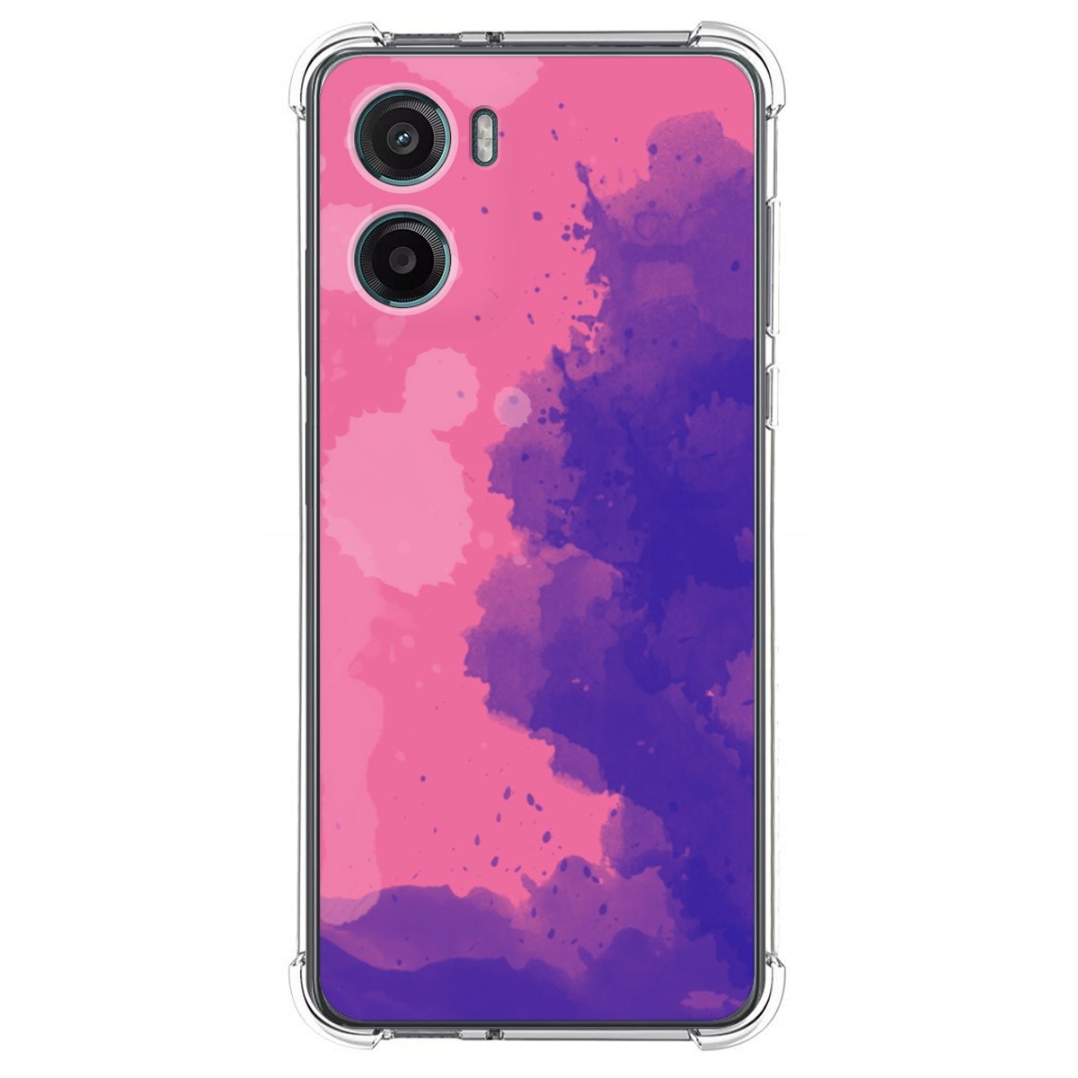 Funda Silicona Antigolpes para Motorola Moto G05 / E15 diseño Acuarela 07 Dibujos