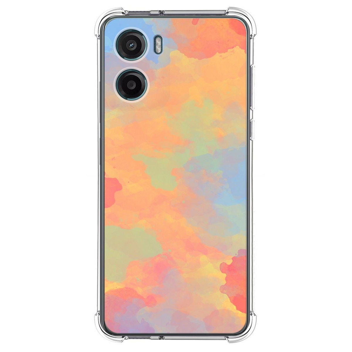 Funda Silicona Antigolpes para Motorola Moto G05 / E15 diseño Acuarela 08 Dibujos
