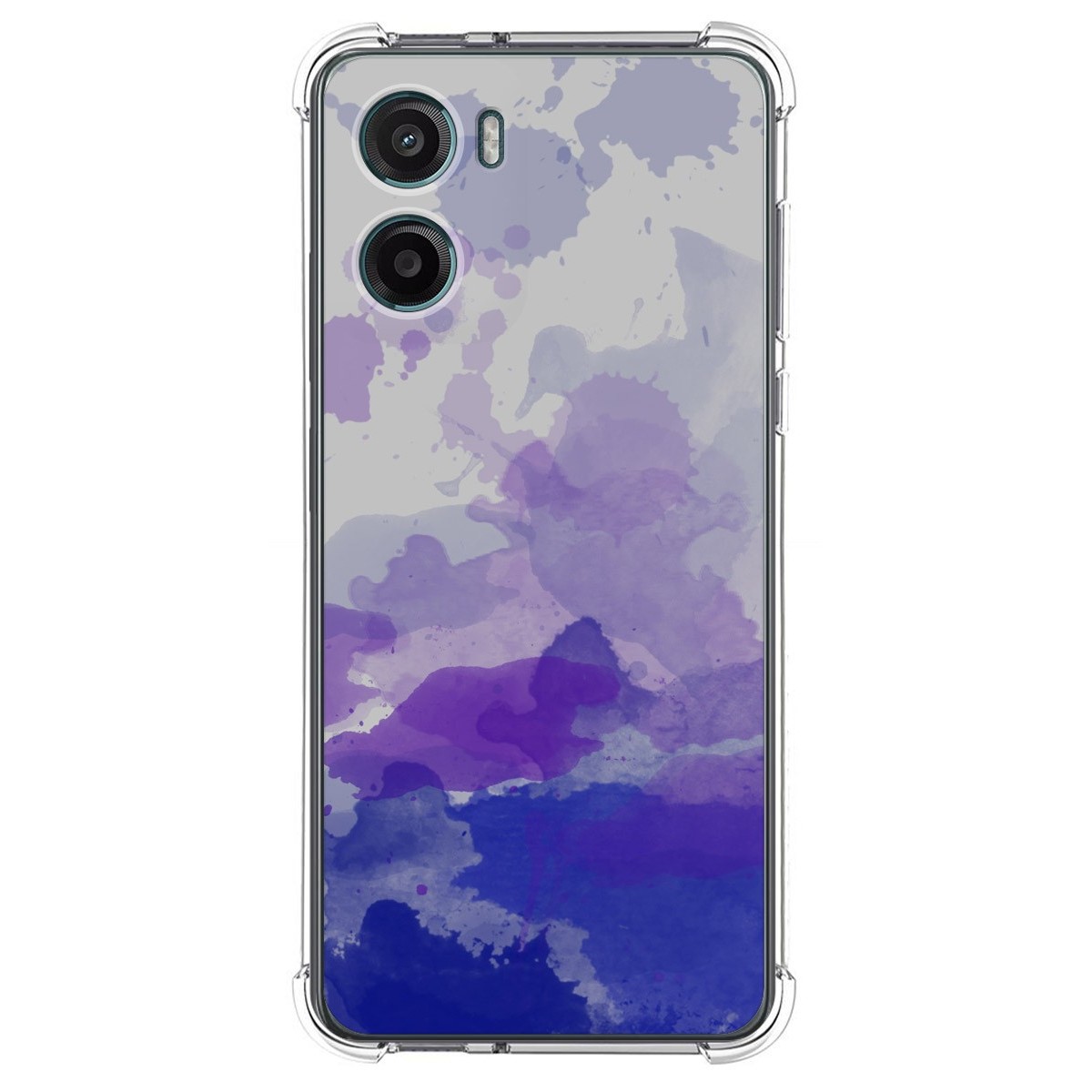 Funda Silicona Antigolpes para Motorola Moto G05 / E15 diseño Acuarela 09 Dibujos