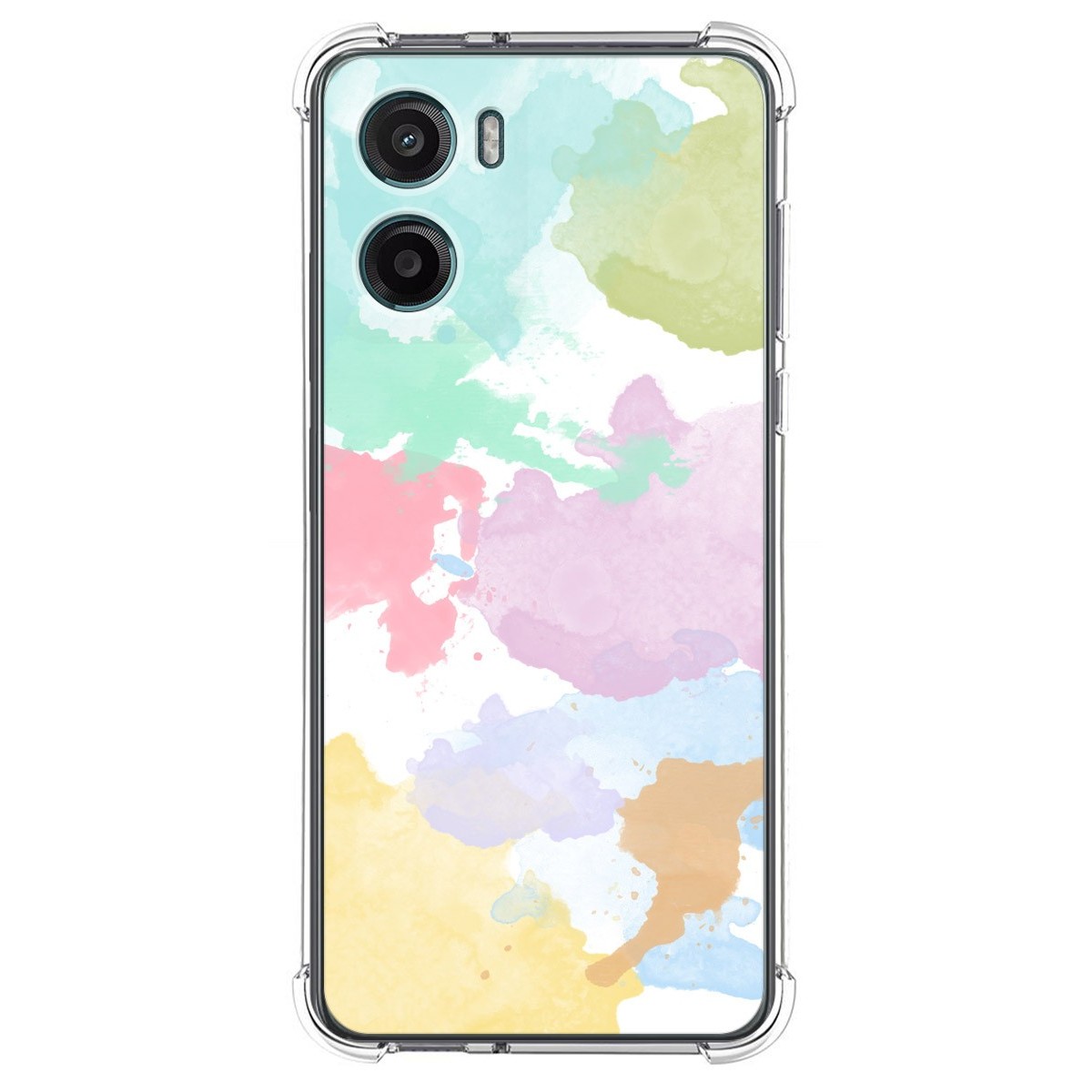Funda Silicona Antigolpes para Motorola Moto G05 / E15 diseño Acuarela 11 Dibujos