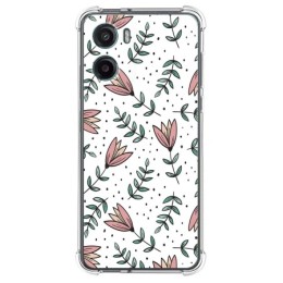 Funda Silicona Antigolpes para Motorola Moto G05 / E15 diseño Flores 01 Dibujos
