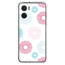 Funda Silicona Antigolpes para Motorola Moto G05 / E15 diseño Flores 06 Dibujos