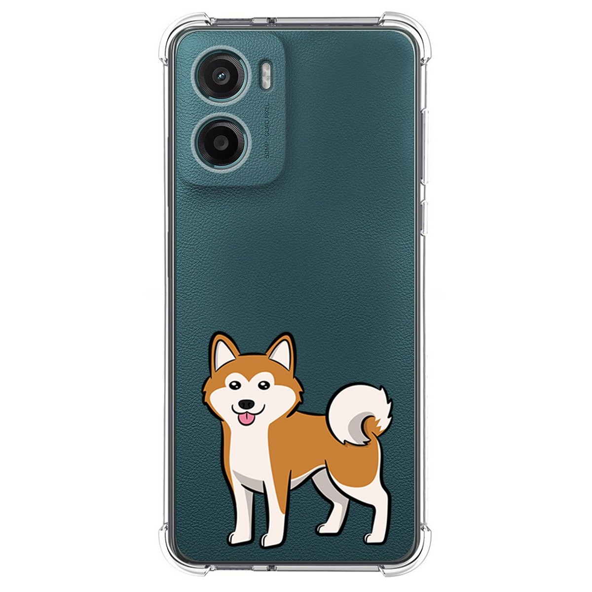 Funda Silicona Antigolpes para Motorola Moto G05 / E15 diseño Perros 02 Dibujos