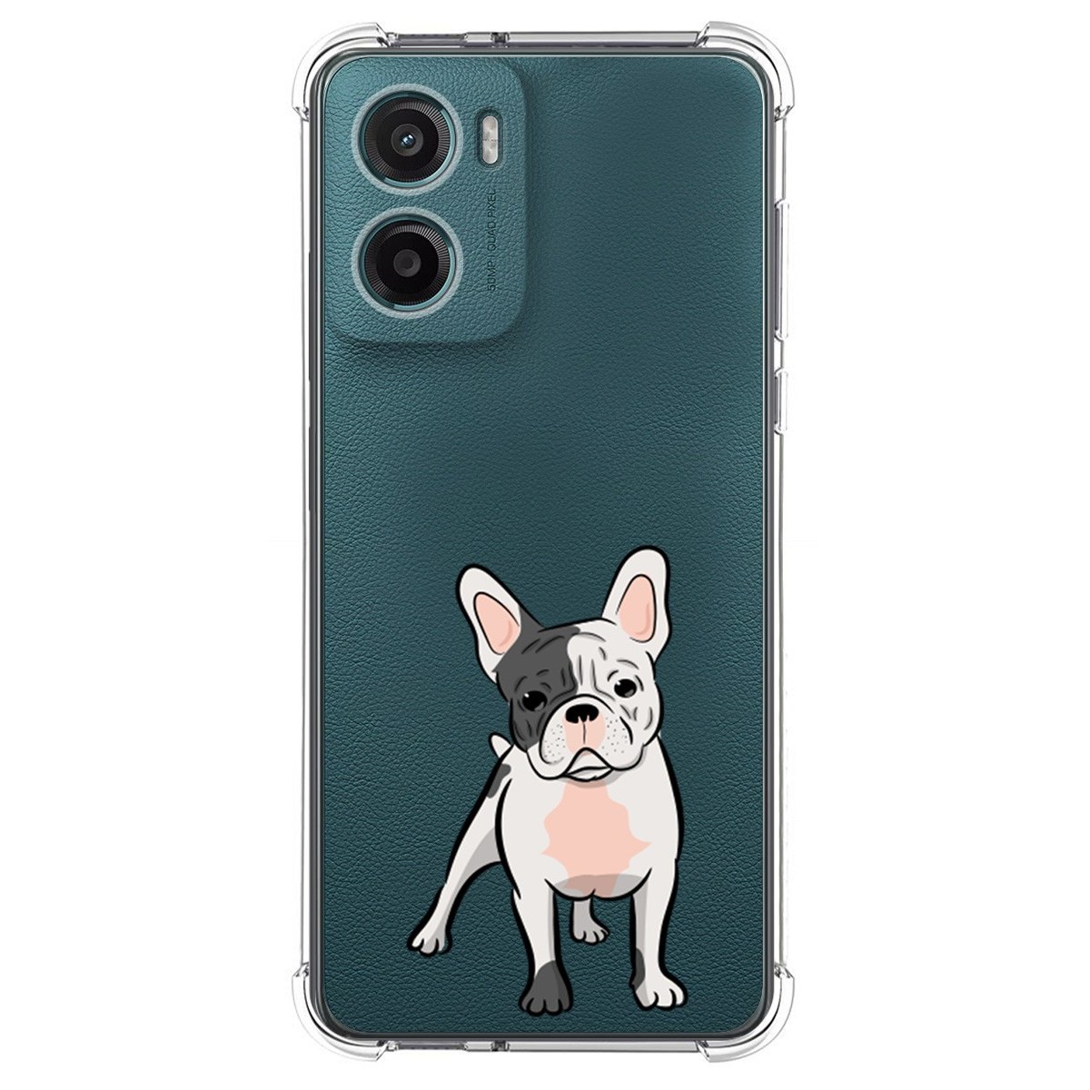 Funda Silicona Antigolpes para Motorola Moto G05 / E15 diseño Perros 06 Dibujos