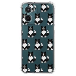 Funda Silicona Antigolpes para Motorola Moto G05 / E15 diseño Perros 07 Dibujos