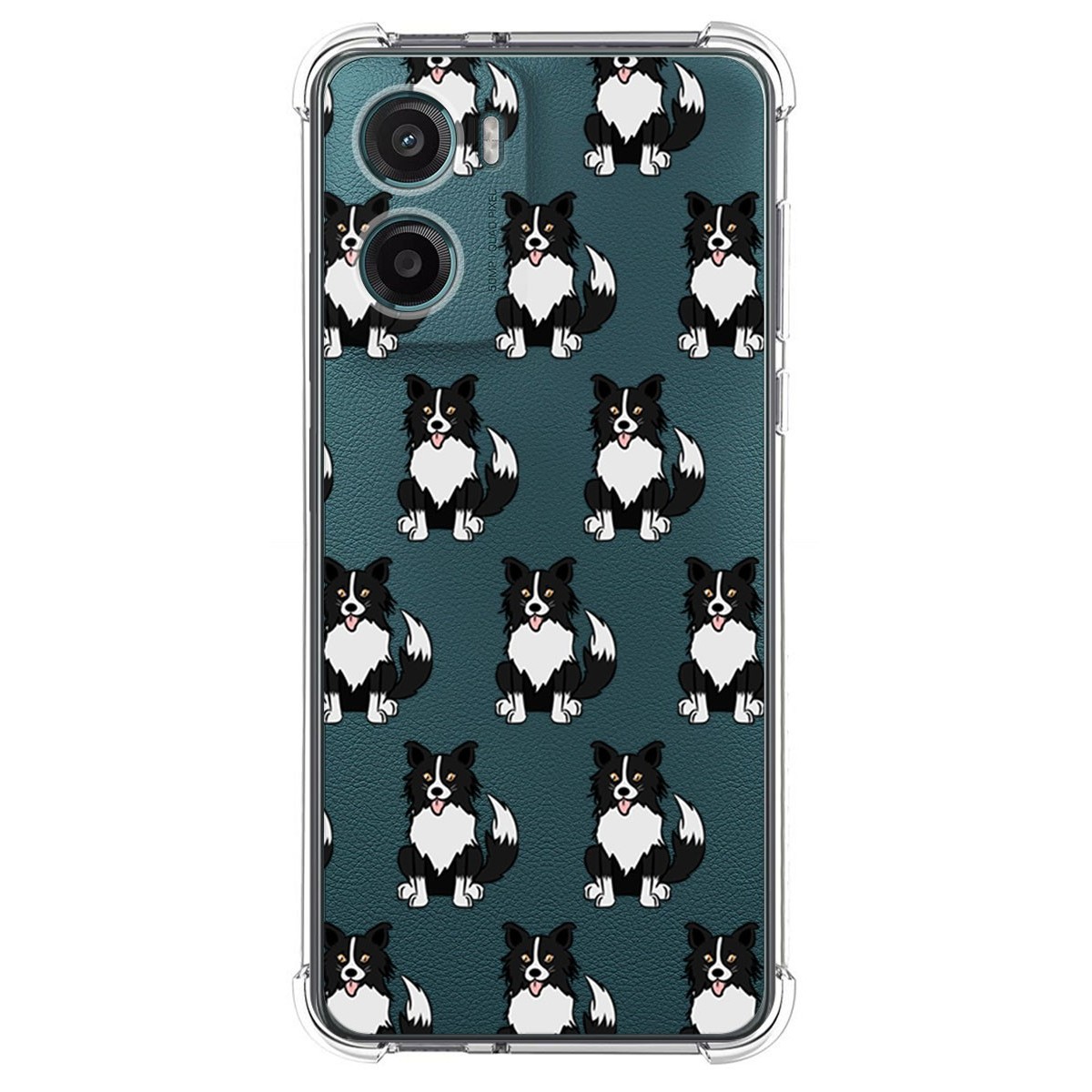 Funda Silicona Antigolpes para Motorola Moto G05 / E15 diseño Perros 07 Dibujos