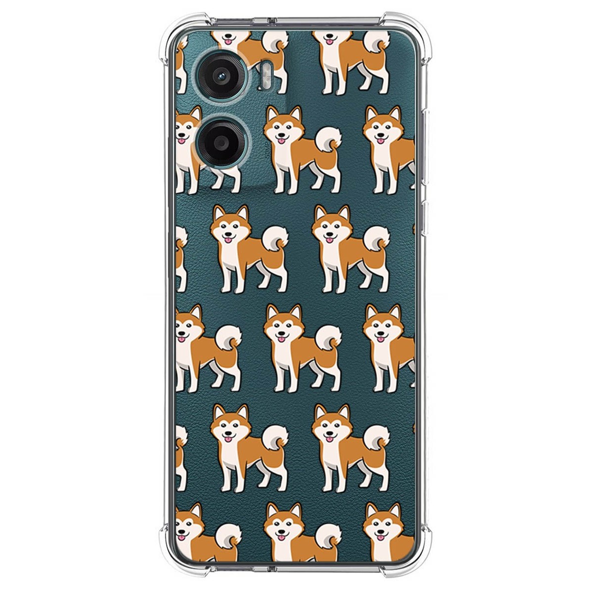 Funda Silicona Antigolpes para Motorola Moto G05 / E15 diseño Perros 08 Dibujos