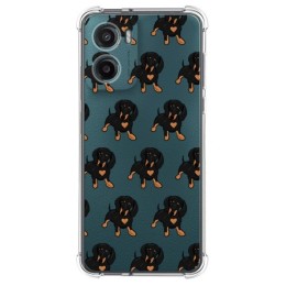 Funda Silicona Antigolpes para Motorola Moto G05 / E15 diseño Perros 10 Dibujos