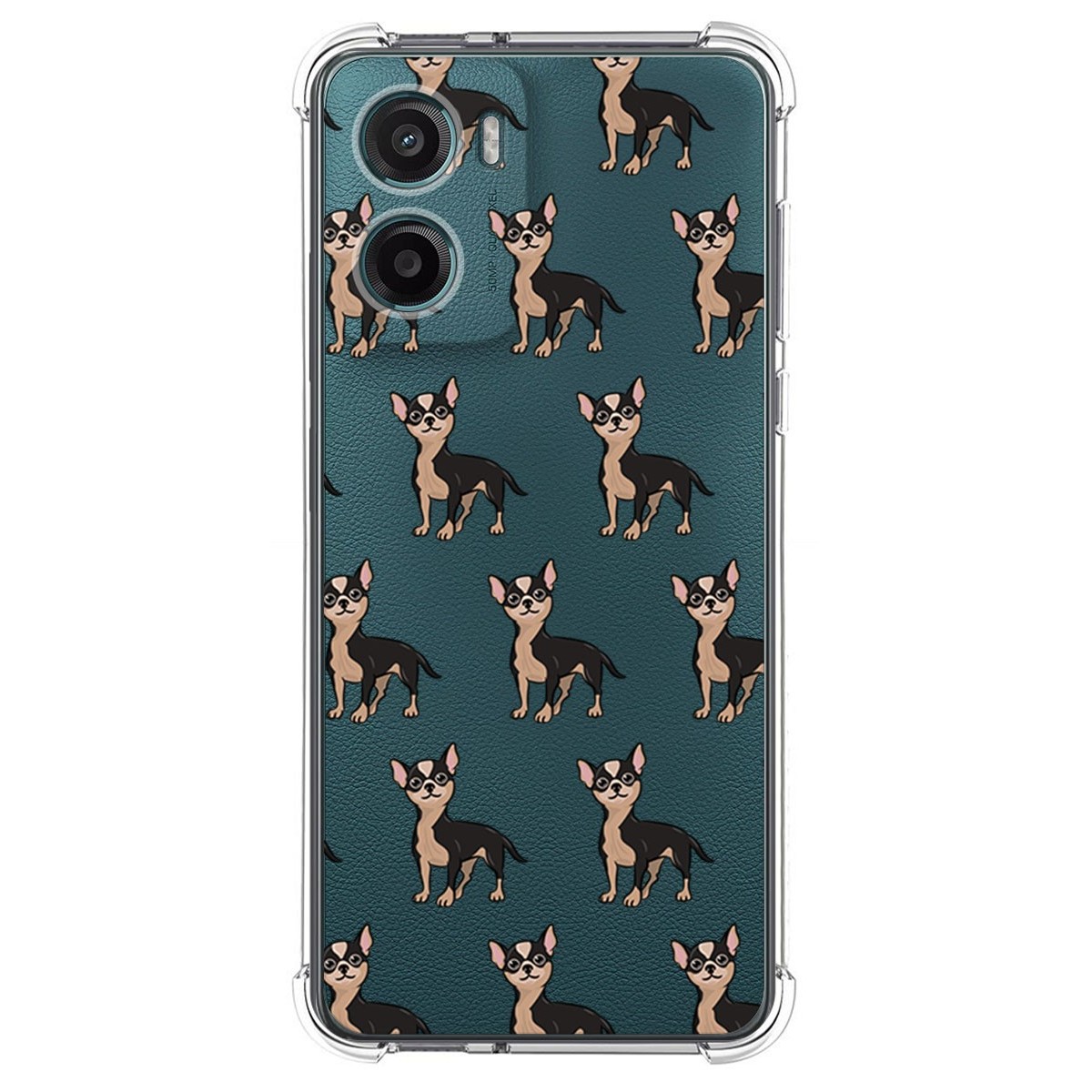 Funda Silicona Antigolpes para Motorola Moto G05 / E15 diseño Perros 11 Dibujos
