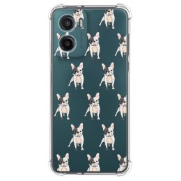 Funda Silicona Antigolpes para Motorola Moto G05 / E15 diseño Perros 12 Dibujos