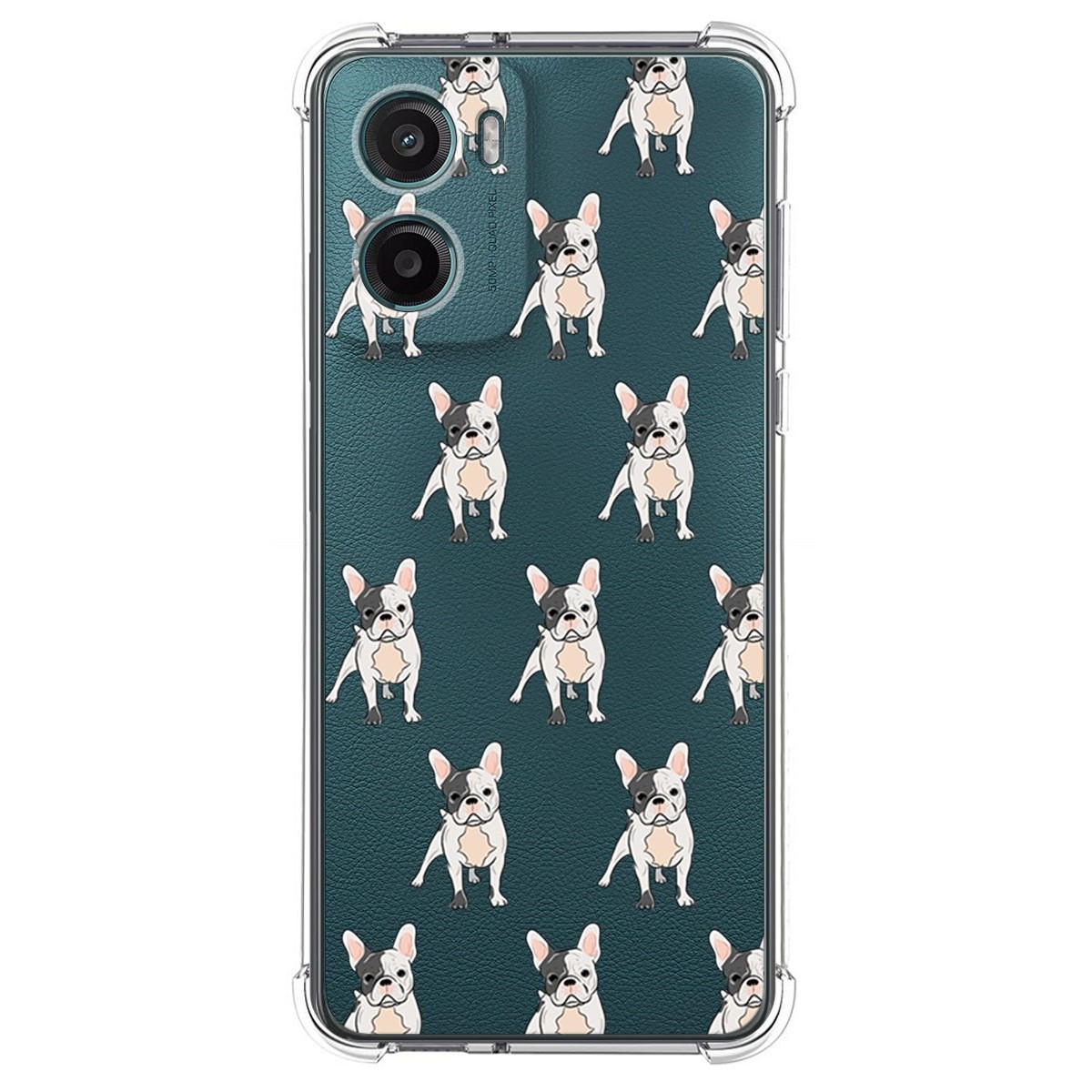 Funda Silicona Antigolpes para Motorola Moto G05 / E15 diseño Perros 12 Dibujos