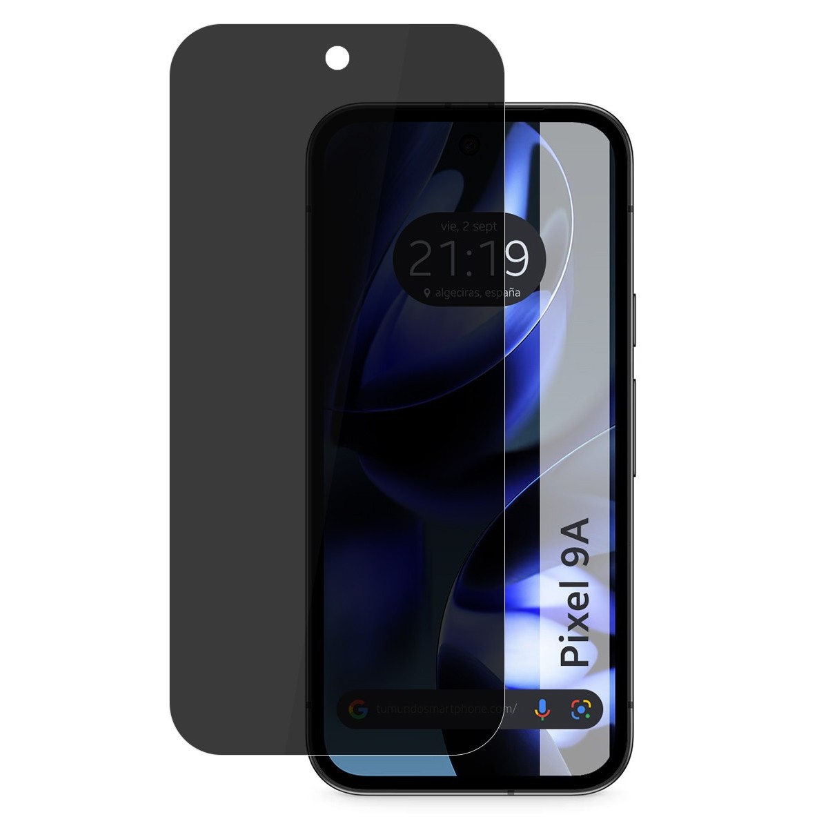 Protector Pantalla Hidrogel Privacidad Antiespías para Google Pixel 9a 5G